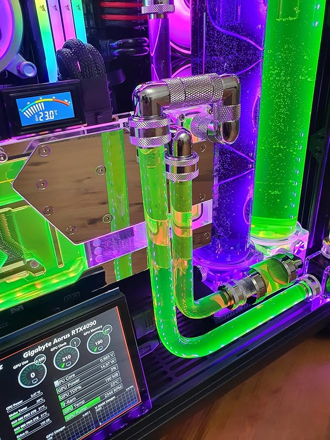 VIXIA High End Custom Watercooled Gaming PC - Intel Core i9 14900K,Windows 11 pro image 4 VIXIA High End Custom Watercooled Gaming PC - Intel Core i9 14900K,Windows 11 pro image 4